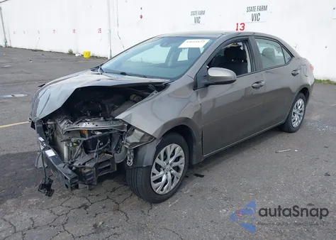 2017 Toyota Corolla Le z USA, uszkodzony, nr VIN 2T1BURHE1HC770632